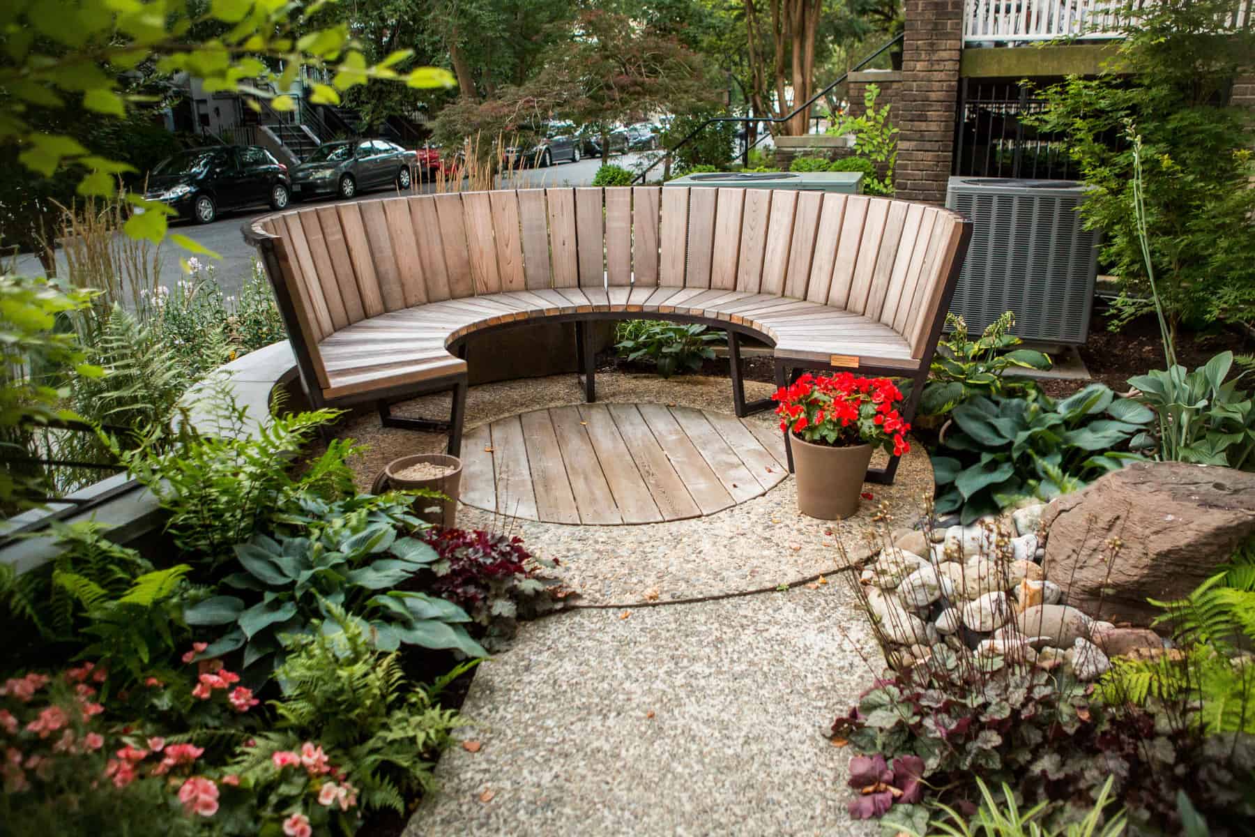 Serene Garden Sanctuary D. A. Dunlevy