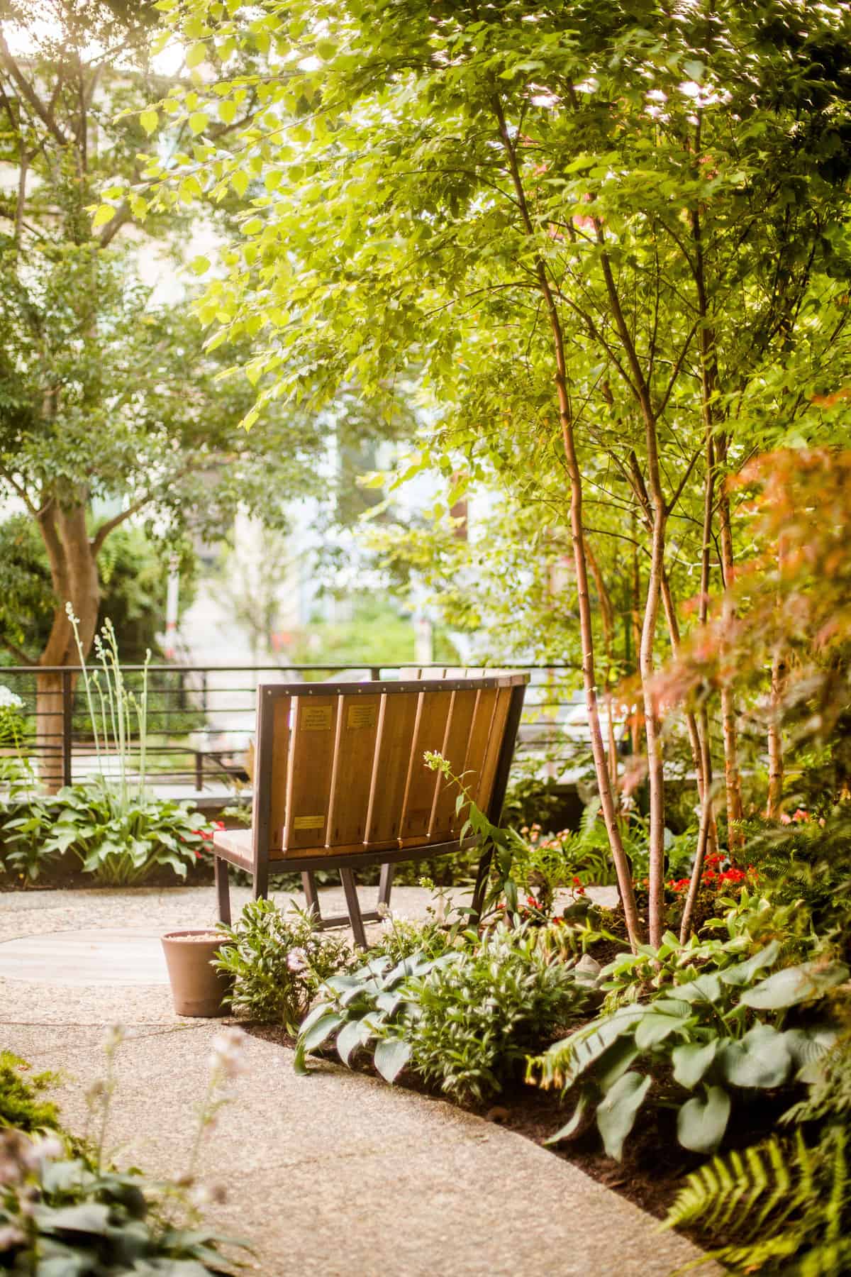 Serene Garden Sanctuary D. A. Dunlevy