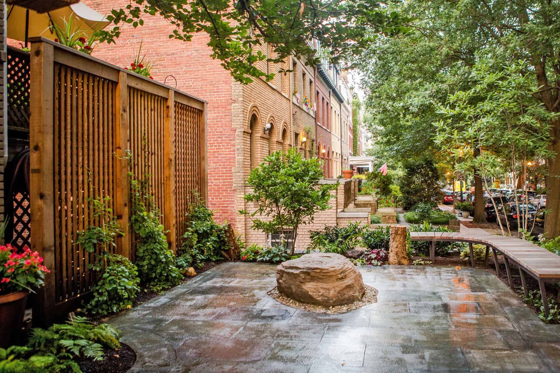 Serene Garden Sanctuary D. A. Dunlevy