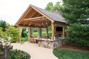 Backyard Living Kitchen Pavilion