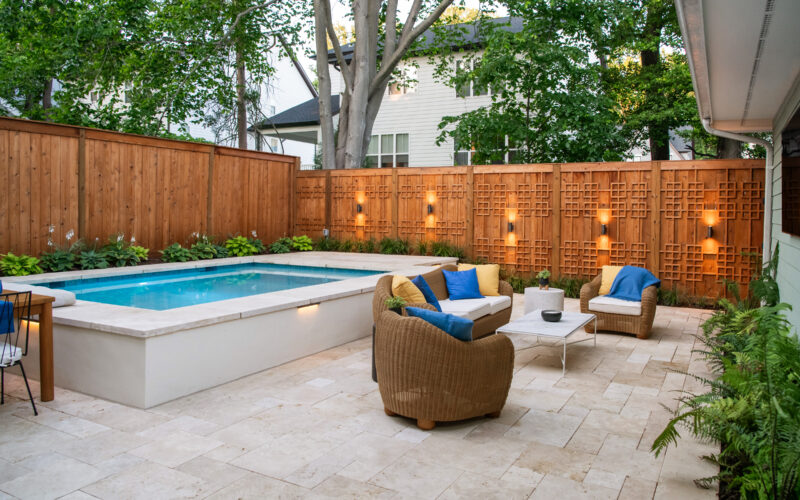 Backyard Cocktail Pool